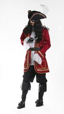 Piratenkostüm Rot im Kostümverleih Fantastico mieten - Fantastico